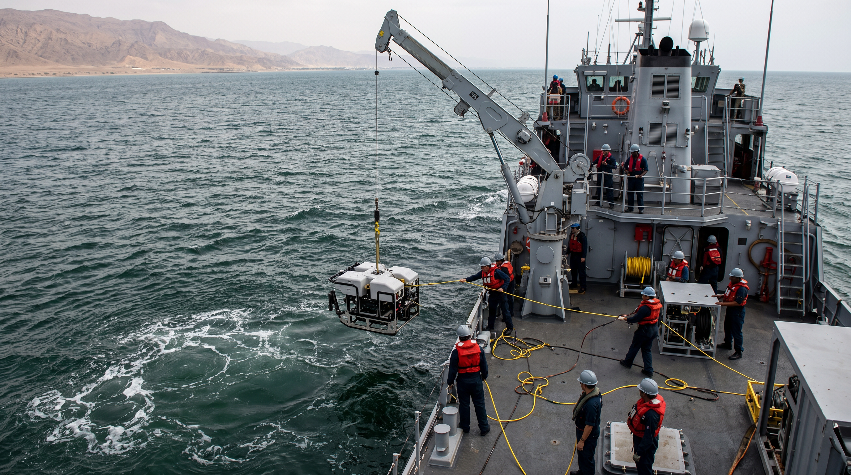 The push for maritime fees follows a volatile period that saw dozens of naval mines deployed in the strait's traffic separation scheme.