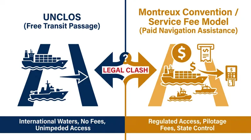The legal battle centers on whether the charges constitute an illegal toll or a permissible service fee.