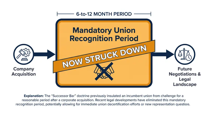How the defunct successor bar doctrine temporarily shielded incumbent unions from challenges.