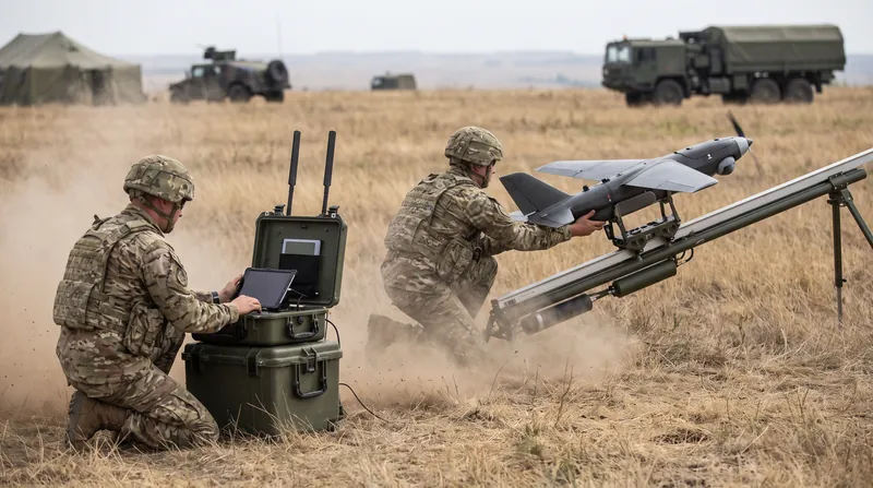 Interceptor drones are increasingly used to hunt targets that fly above the range of heavy machine guns.