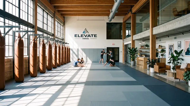 Modern academies have traded the intimidating 'fight club' aesthetic for clean, welcoming environments that appeal to a broader demographic.
