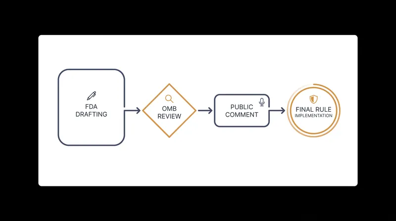 The path to a final federal definition involves economic review and public feedback.