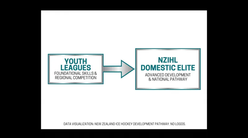 Ice Hockey New Zealand is finalizing a new development pathway to transition youth players into the elite domestic league.