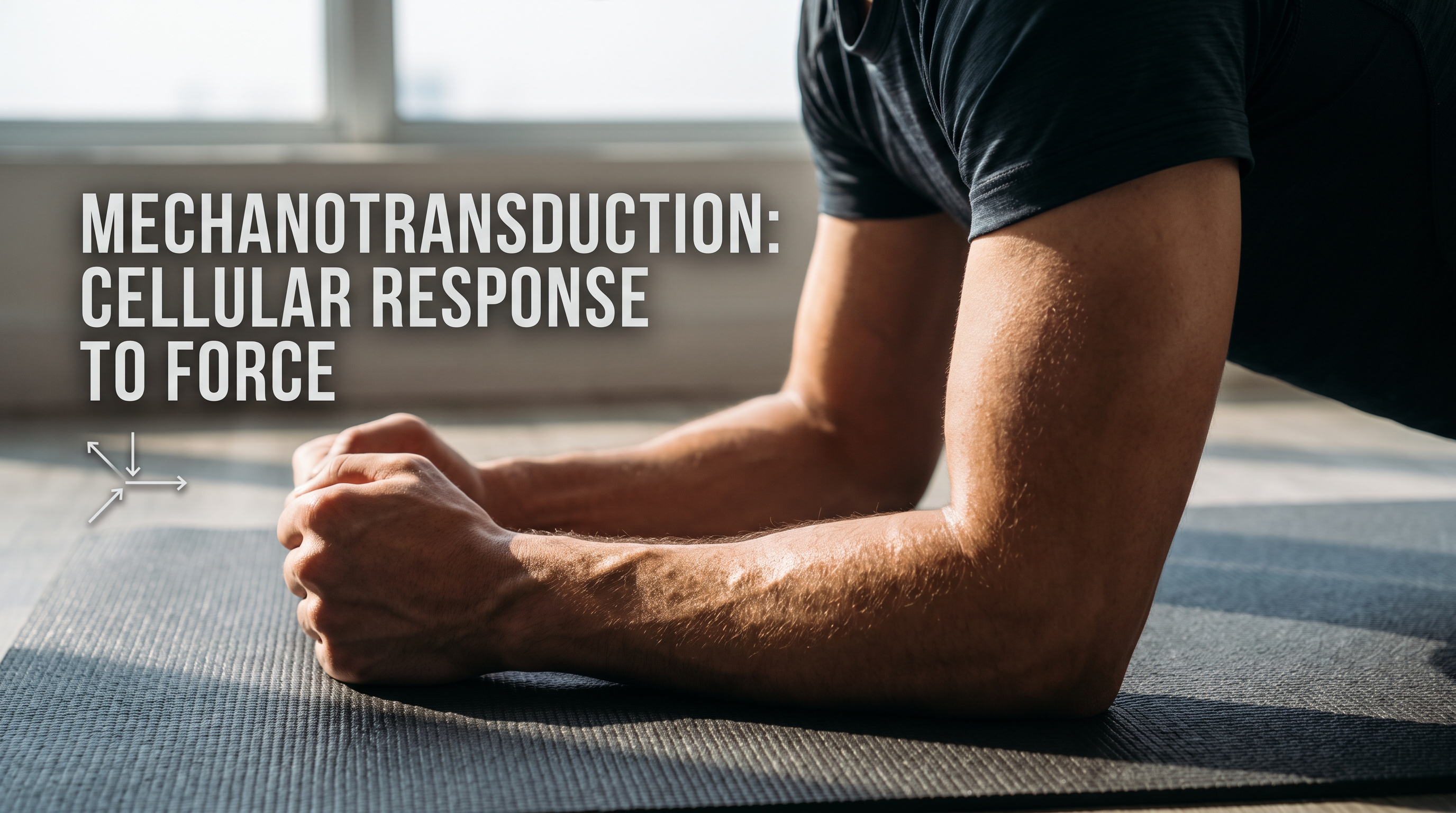 Supporting your own body weight provides the mechanical stress necessary to signal the body to retain muscle.