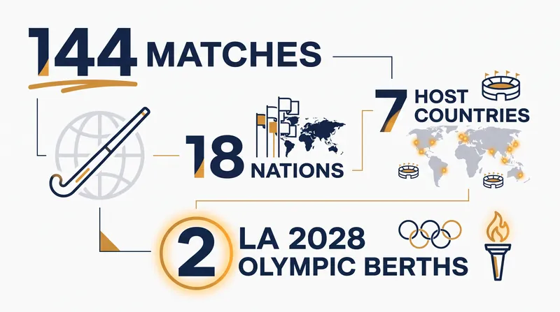 The 2026-27 Pro League season spans seven months and 144 matches across the globe.