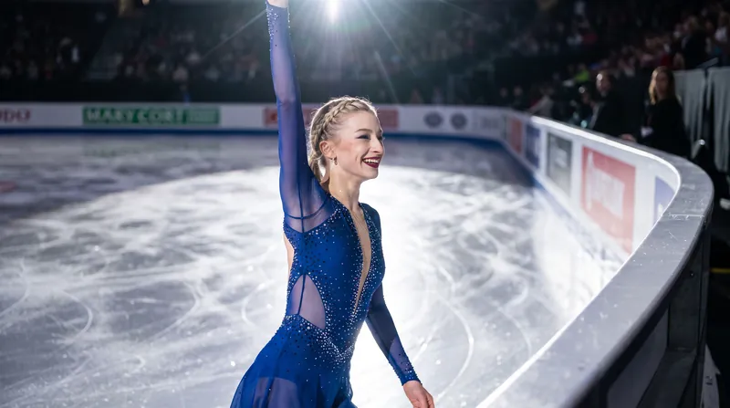 Amber Glenn secured her fourth-place world ranking after a flawless short program at the 2026 World Championships.