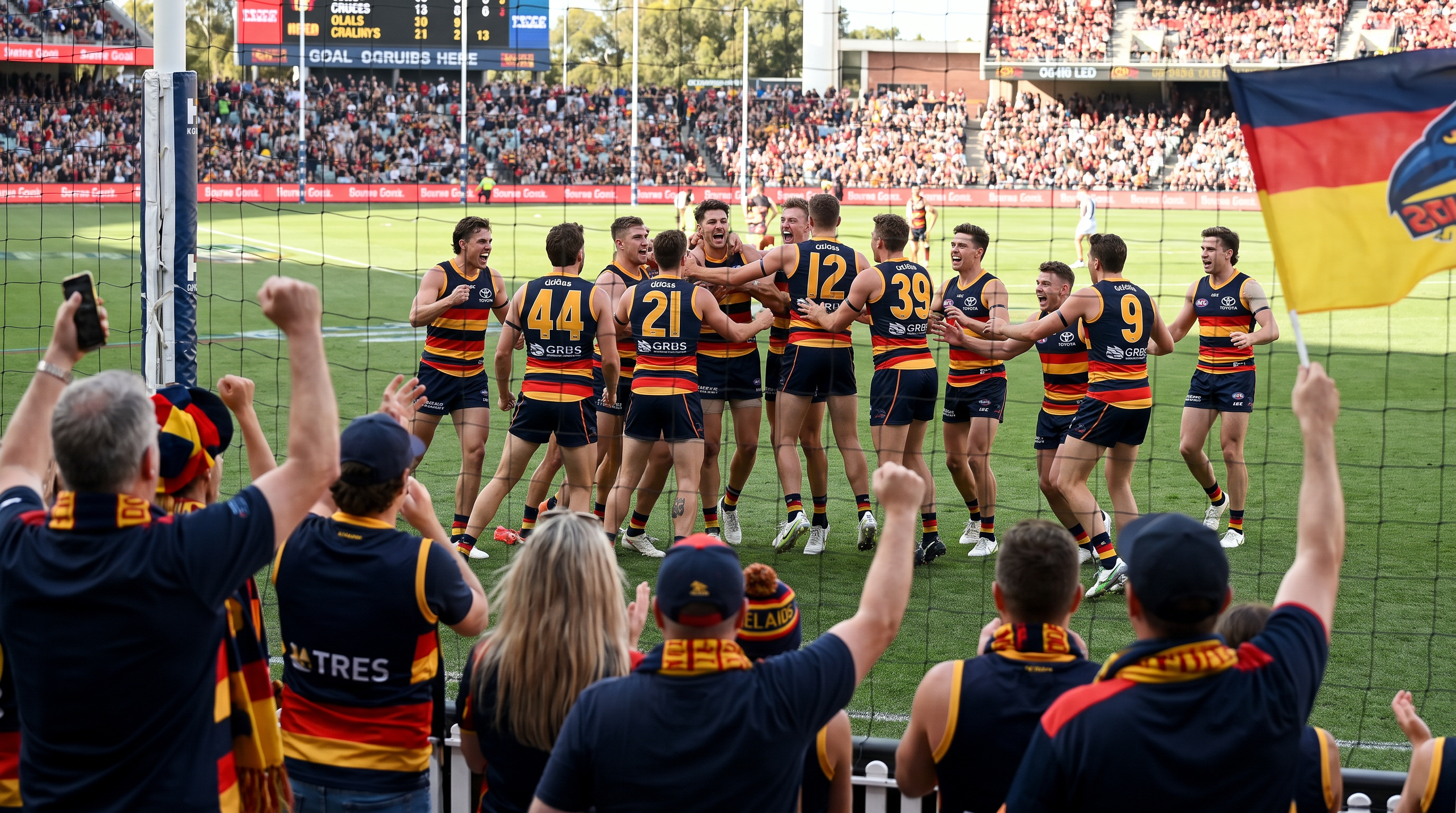 Adelaide's massive percentage boost has given them the inside track to the double chance.