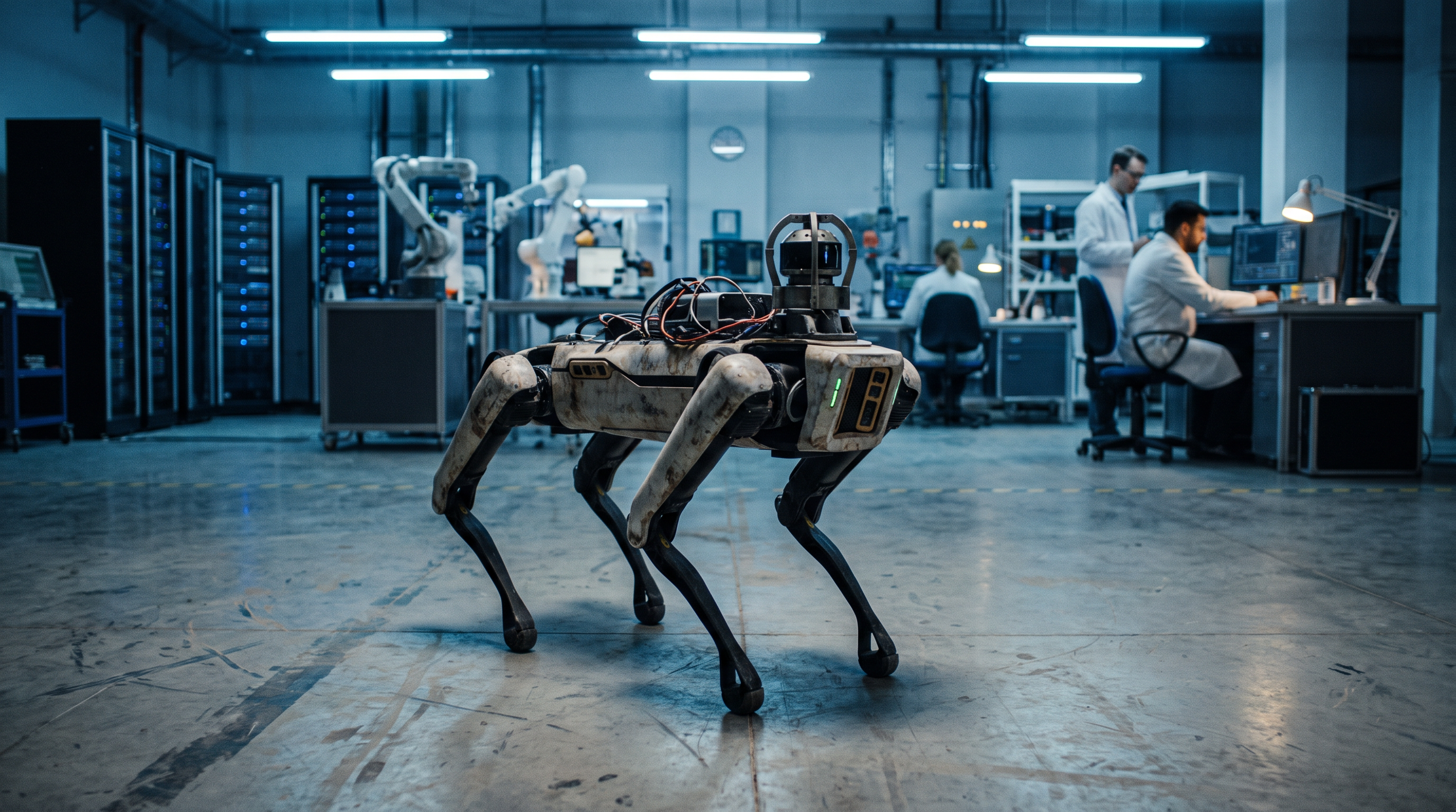 The ban also covers quadruped robots, which are frequently used in academic research and industrial inspections.