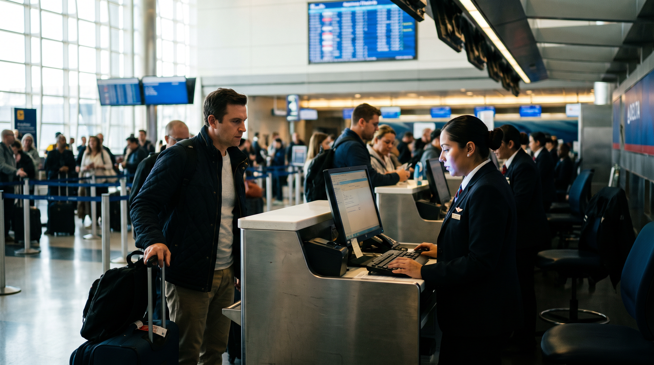Airlines are now responsible for verifying ETA status before issuing a boarding pass.