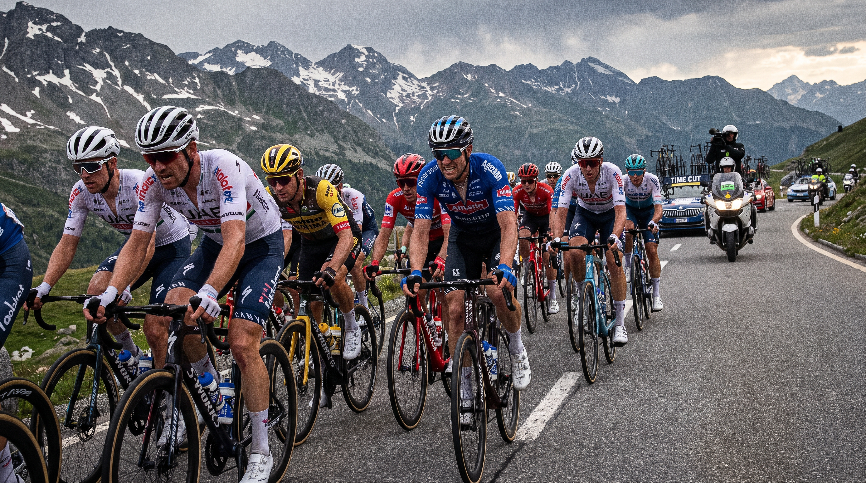 Despite the points advantage, sprinters must still survive the grueling high mountains within the daily time limit to reach Paris.