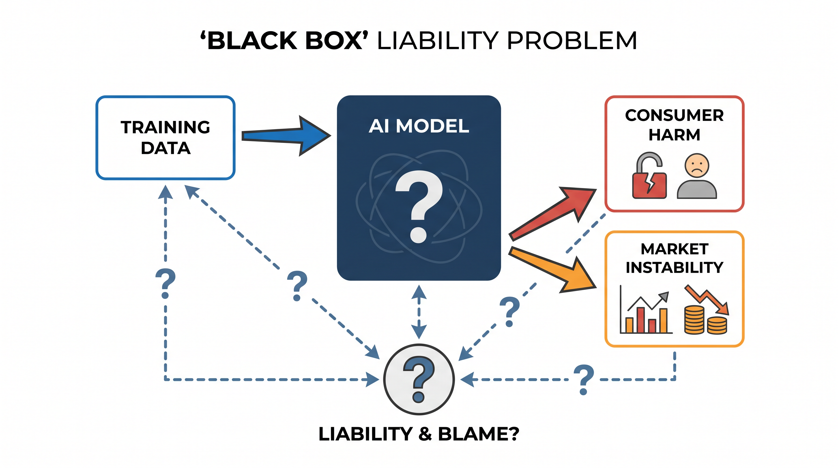 The opacity of machine learning makes it difficult to trace the origin of an algorithmic error.
