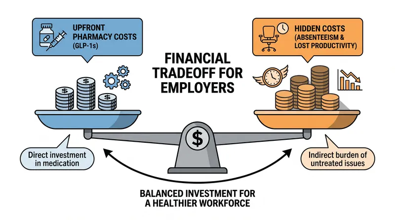 US employers face a difficult calculation: balancing the immediate cost of prescriptions against the long-term savings of reduced absenteeism.