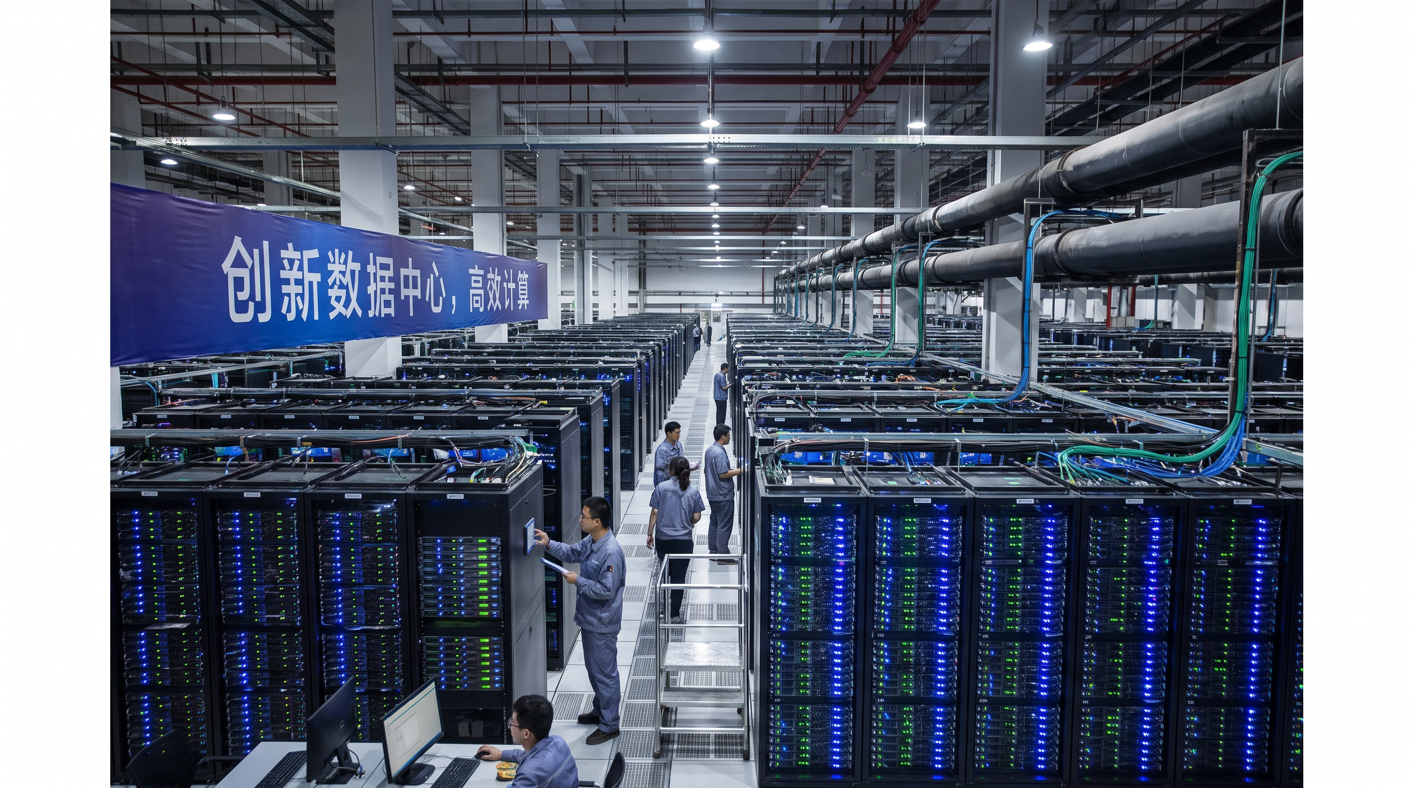 To counter hardware restrictions, the plan emphasizes pooling national compute resources for maximum efficiency.