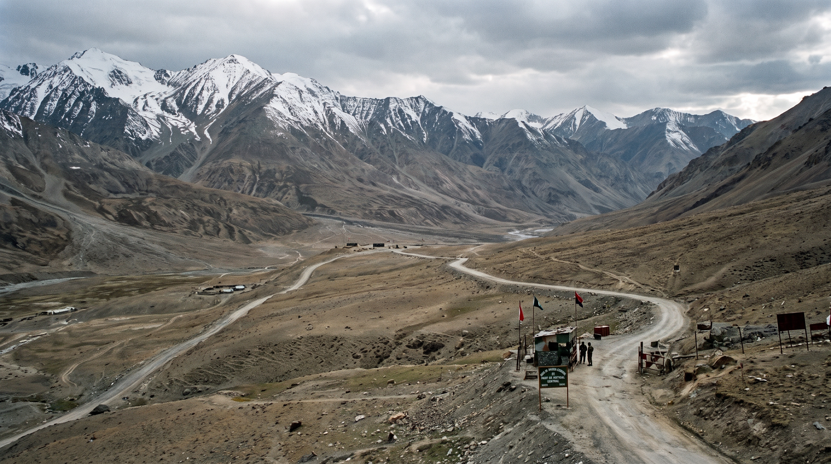 The physical reality of the Line of Actual Control remains a rugged, high-altitude frontier.