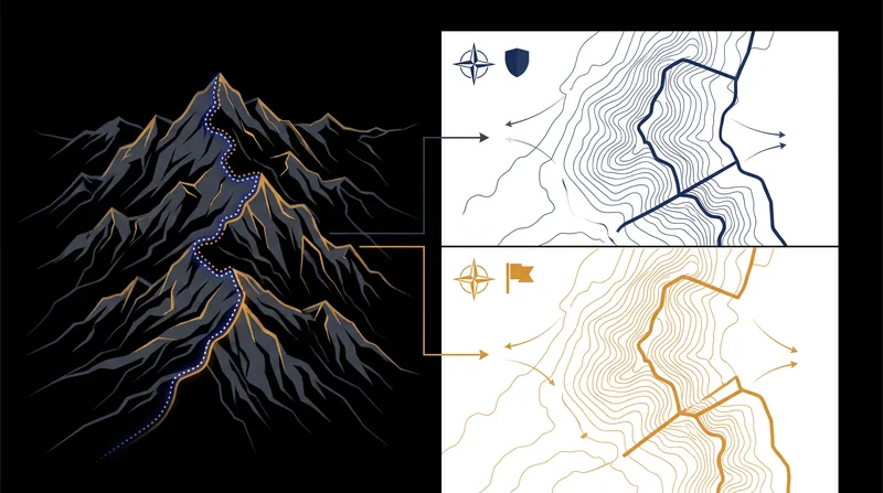 How cartographic warfare translates physical geography into competing legal claims.