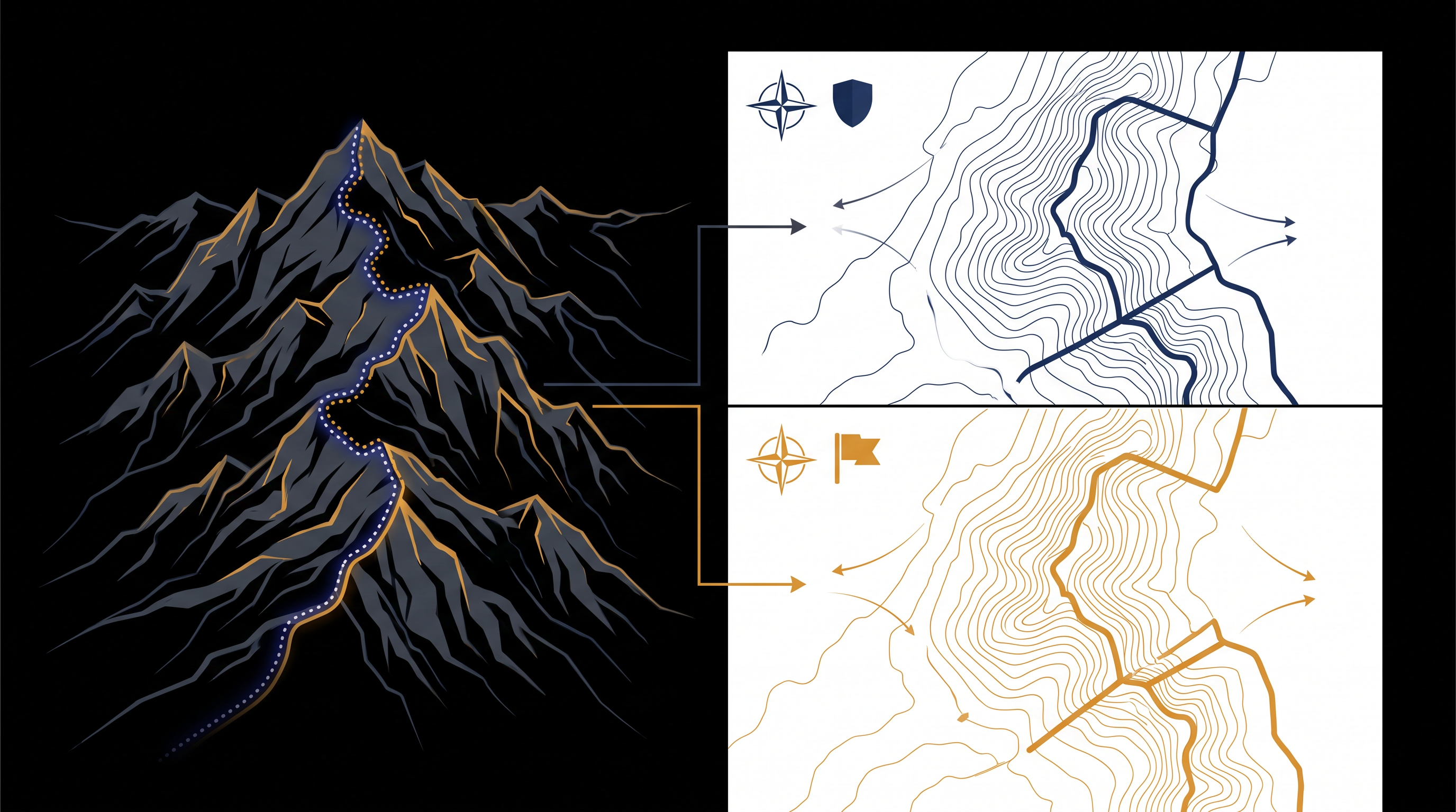 How cartographic warfare translates physical geography into competing legal claims.