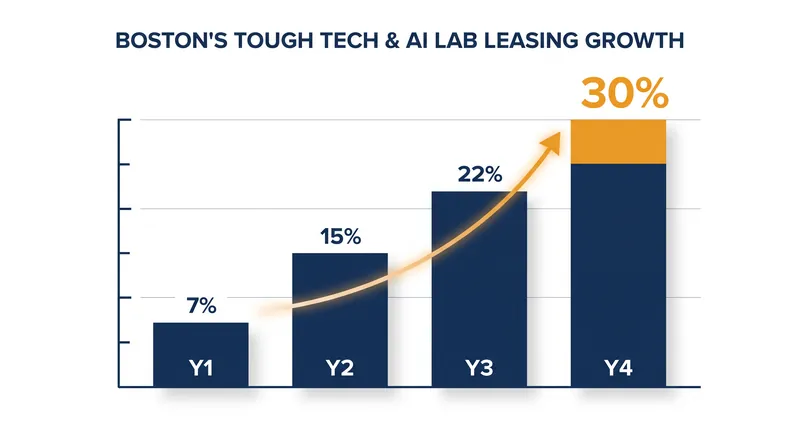 Alternative users like robotics and AI firms now account for nearly a third of all lab leasing in major hubs.