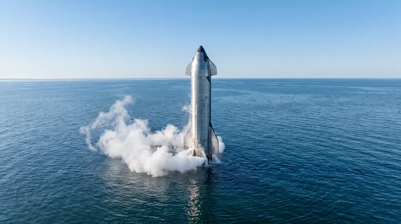 The Starship upper stage achieved its softest ocean splashdown to date after surviving atmospheric reentry.