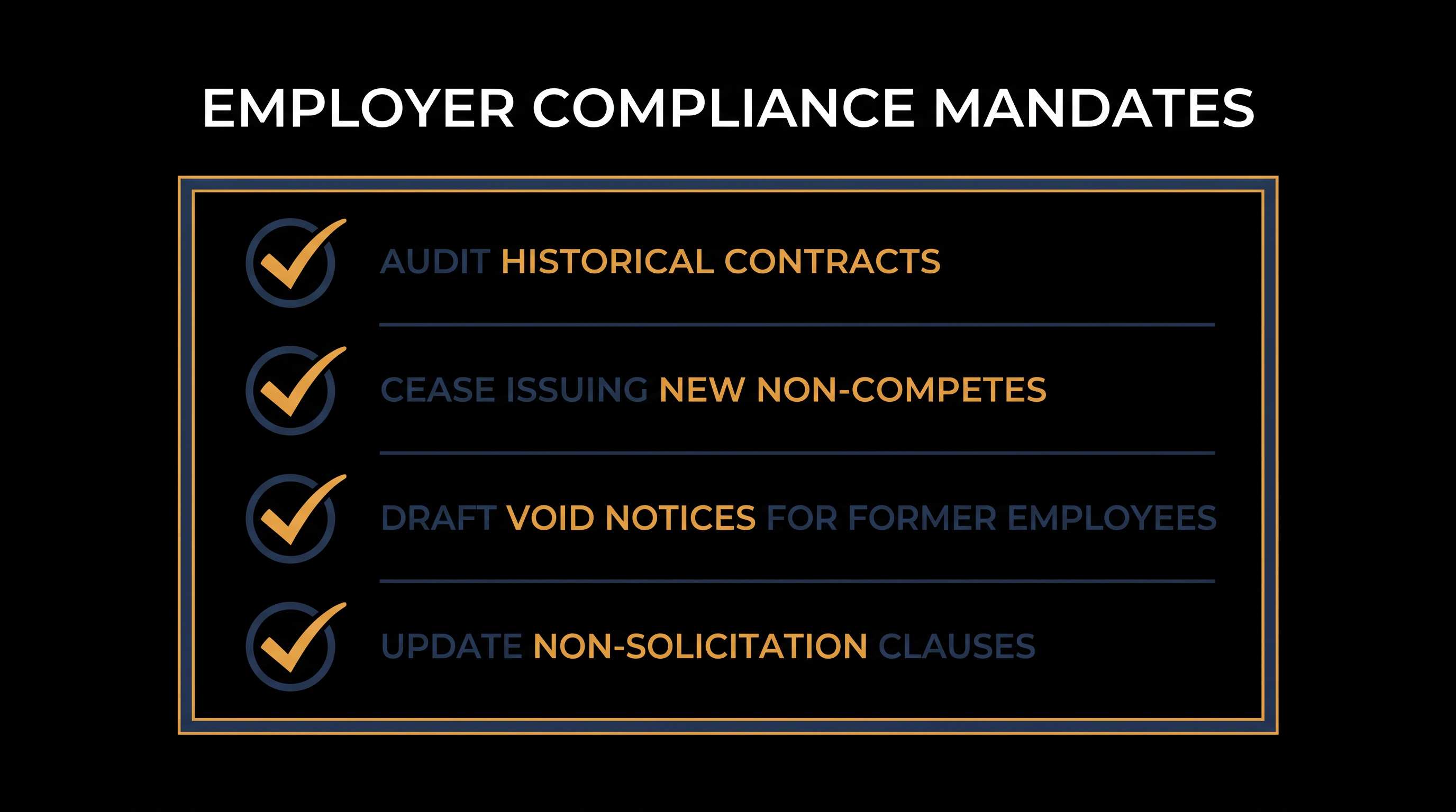 Employers face a strict set of compliance deadlines leading up to the 2027 effective date.