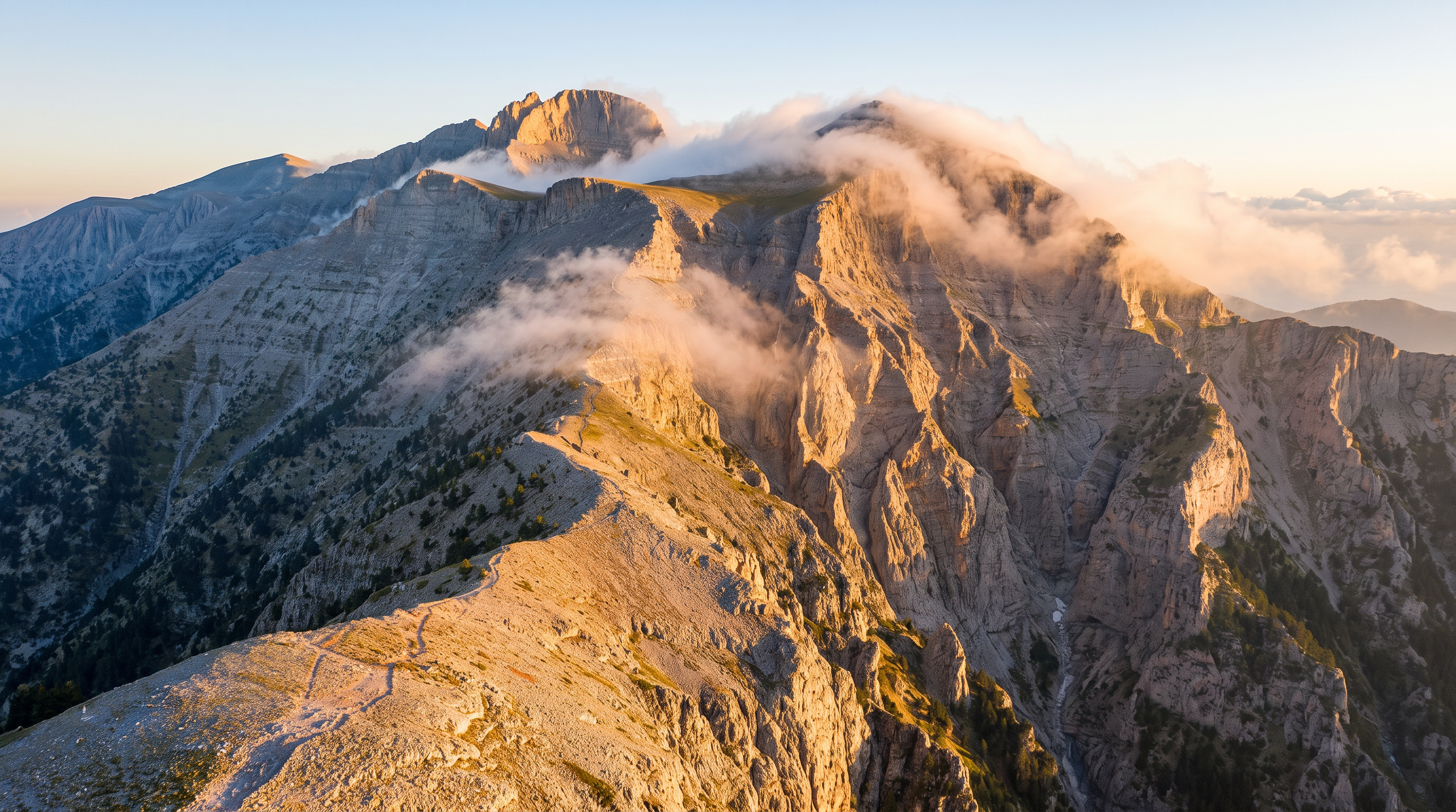 Mount Olympus earned a rare 'mixed' designation, recognized for both its mythological significance and its rich biodiversity.
