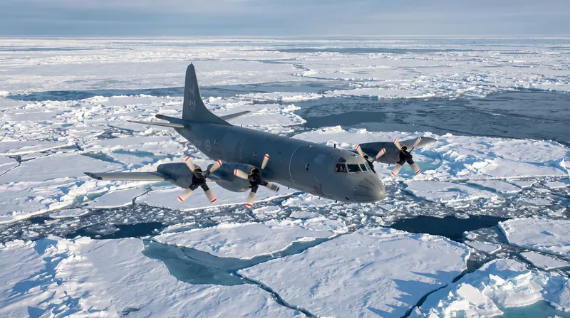 Canadian and U.S. aerial assets provide critical domain awareness over the extended continental shelf.