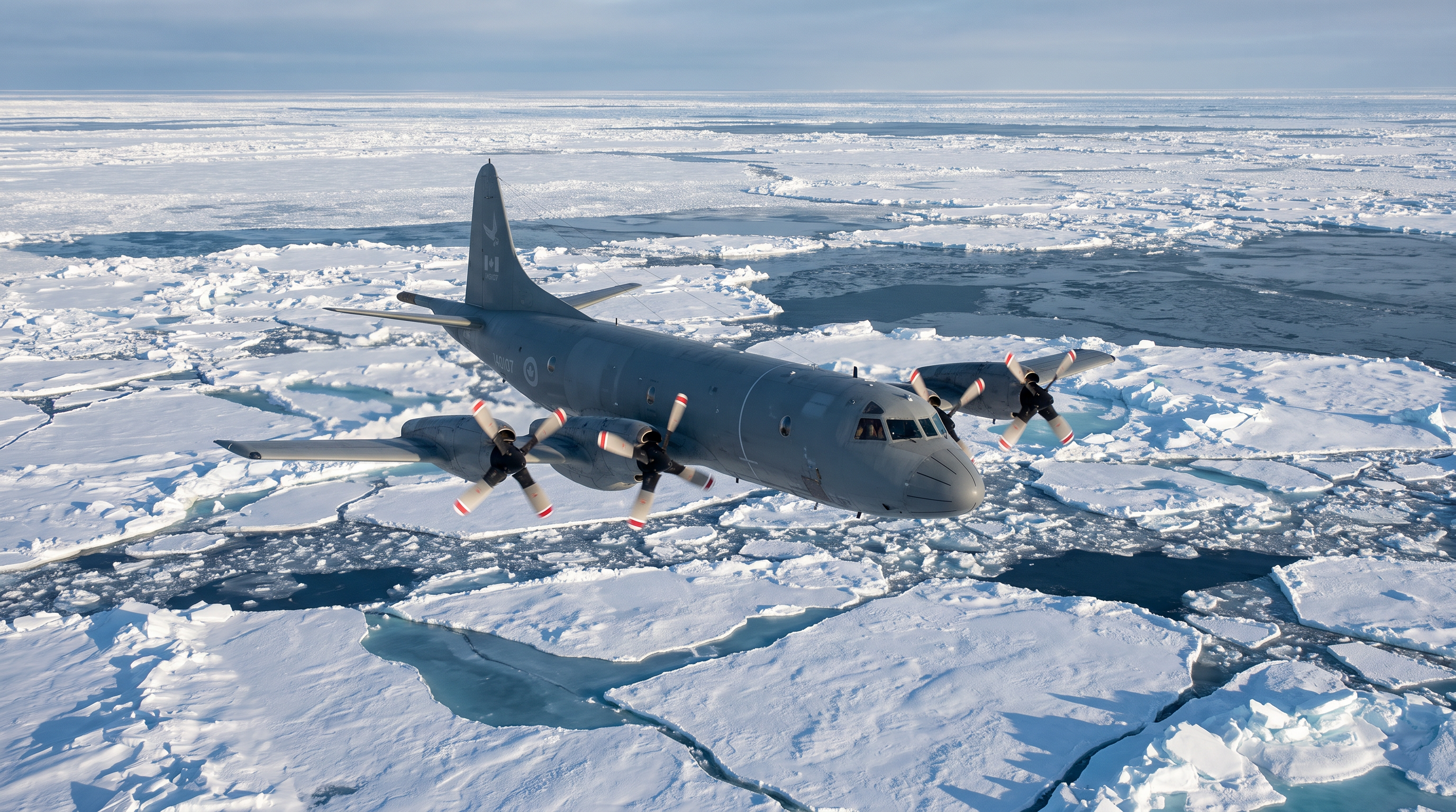 Canadian and U.S. aerial assets provide critical domain awareness over the extended continental shelf.