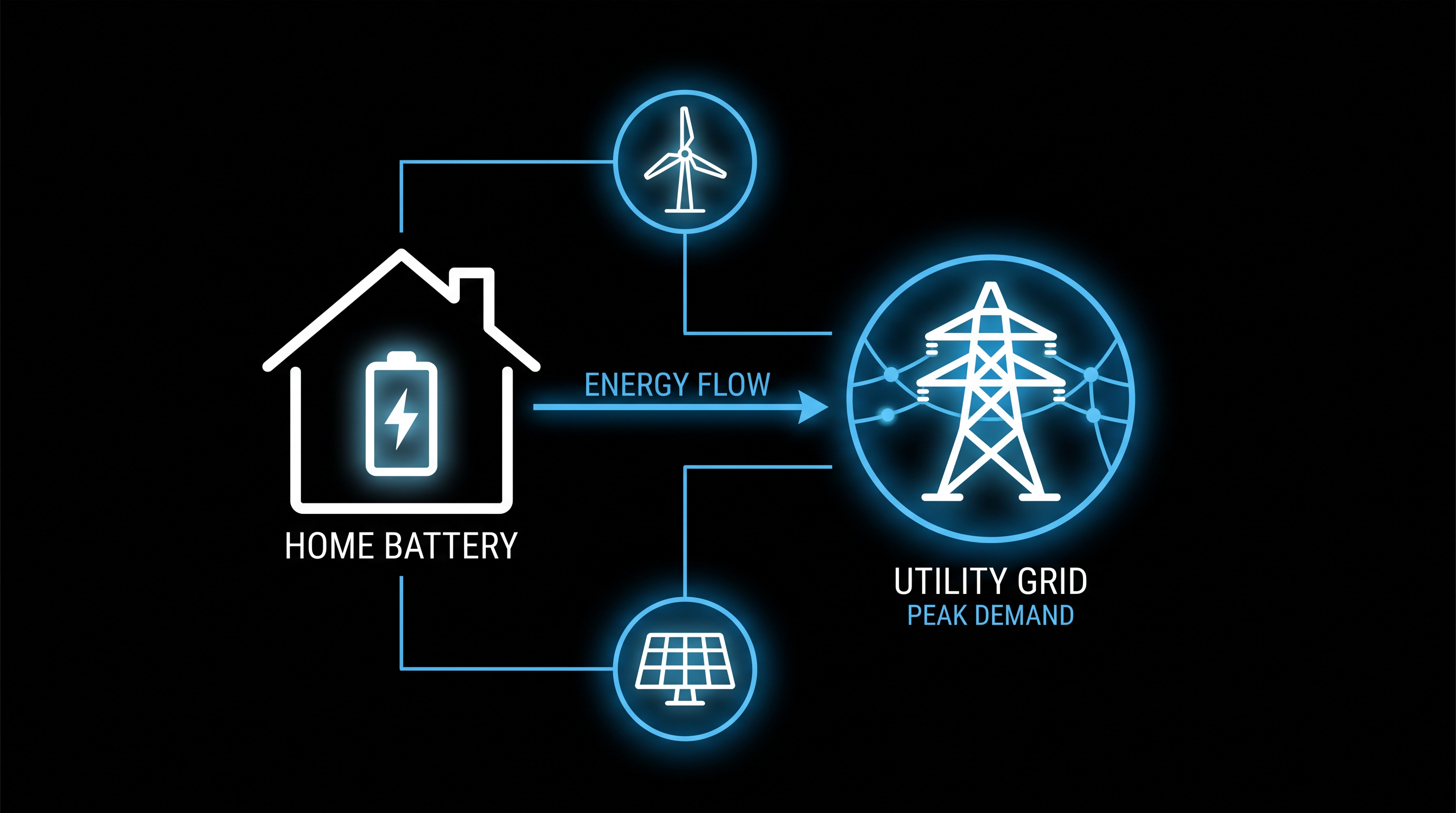 Virtual power plant programs allow homeowners to monetize their battery storage by supporting the grid.