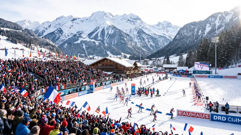 Le Grand-Bornand's Sylvie-Becaert Stadium will host the biathlon events for the 2030 Winter Games.
