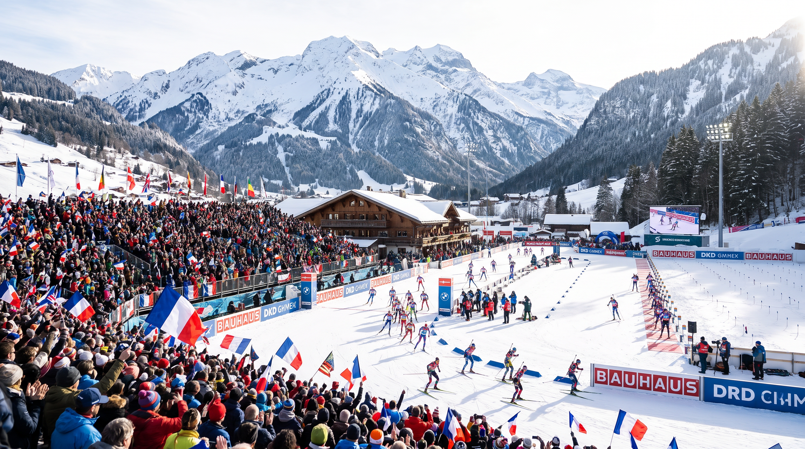 Le Grand-Bornand's Sylvie-Becaert Stadium will host the biathlon events for the 2030 Winter Games.