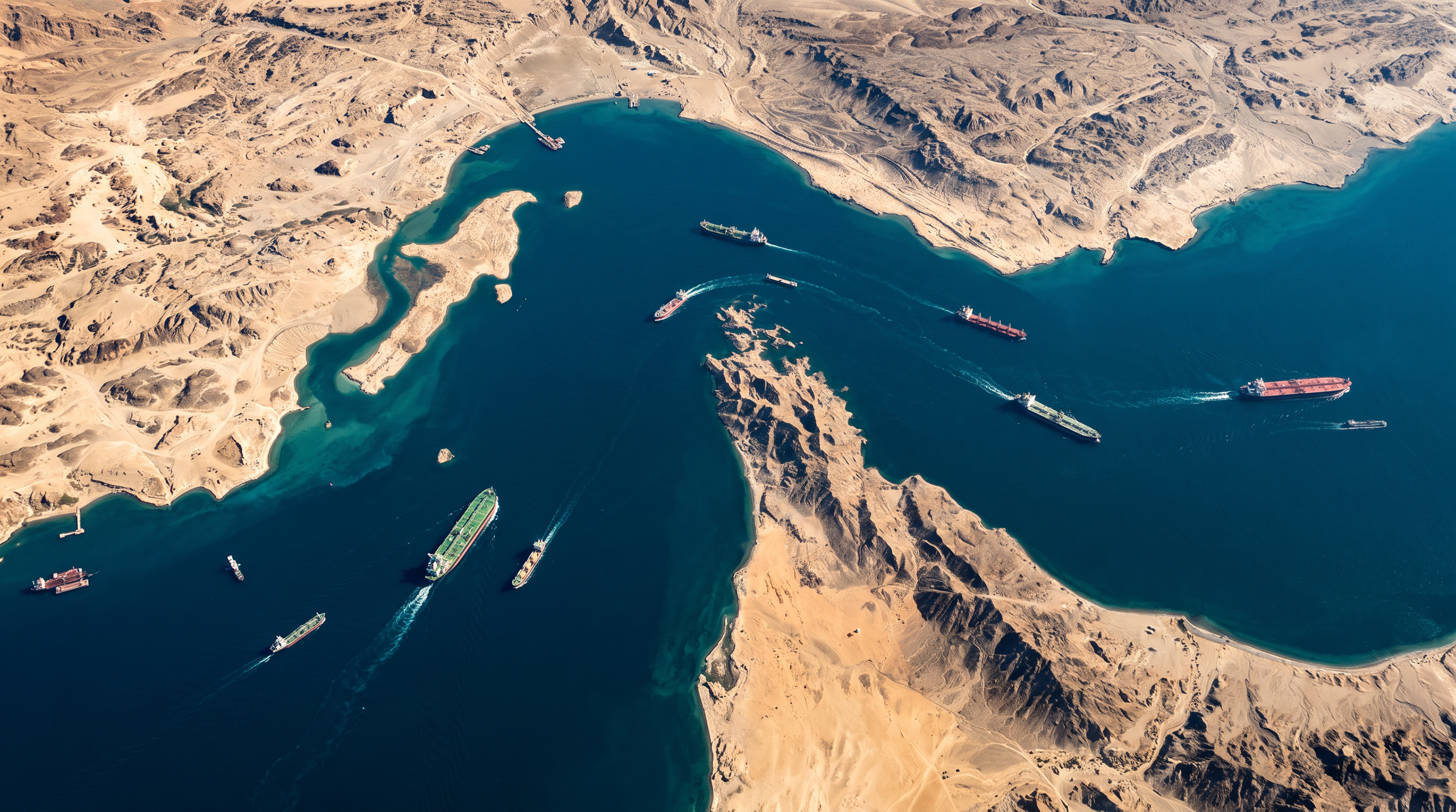 The Strait of Hormuz remains a critical chokepoint for global energy exports.