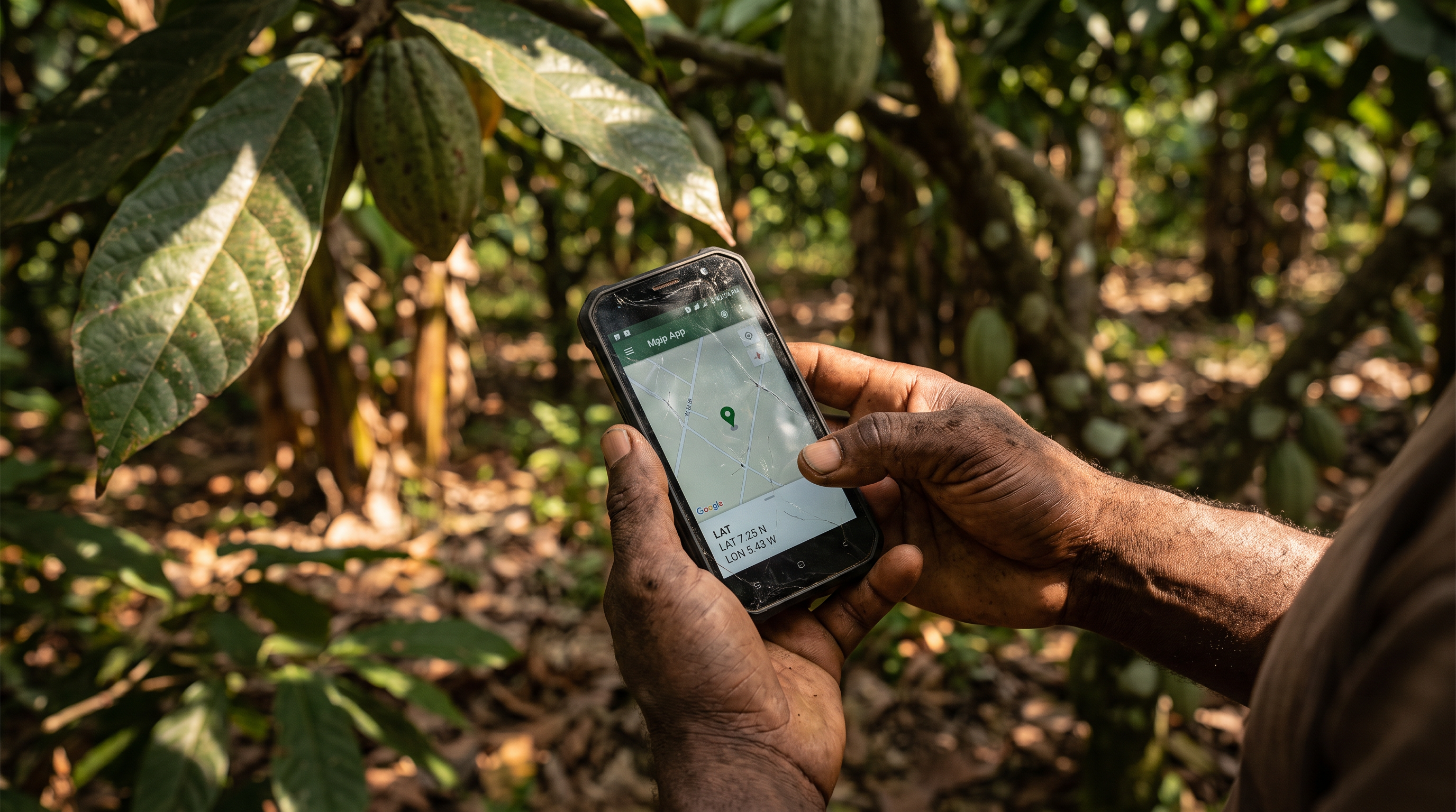 Field workers and cooperatives are increasingly relying on offline mobile apps to map remote farm boundaries.