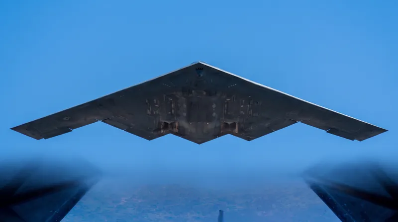 The B-2 Spirit is the only aircraft in the U.S. arsenal capable of carrying the 30,000-pound Massive Ordnance Penetrator.