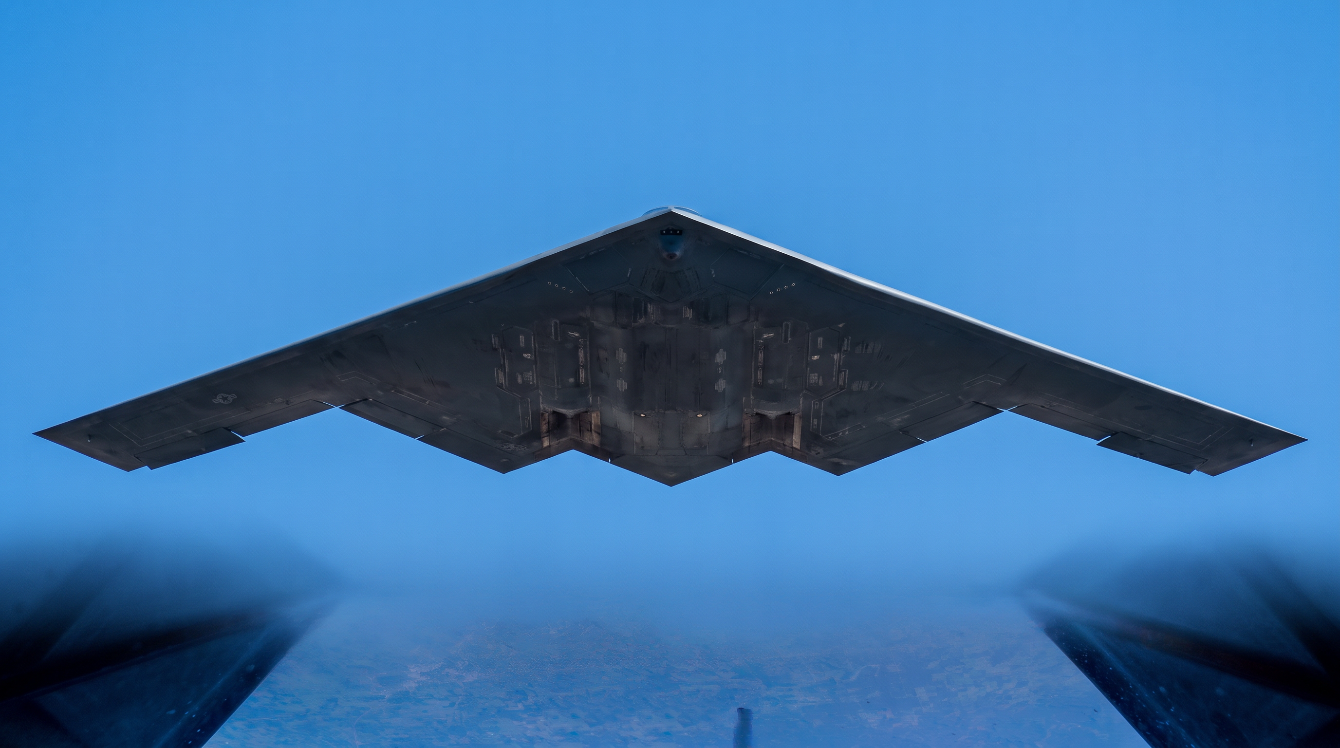 The B-2 Spirit is the only aircraft in the U.S. arsenal capable of carrying the 30,000-pound Massive Ordnance Penetrator.