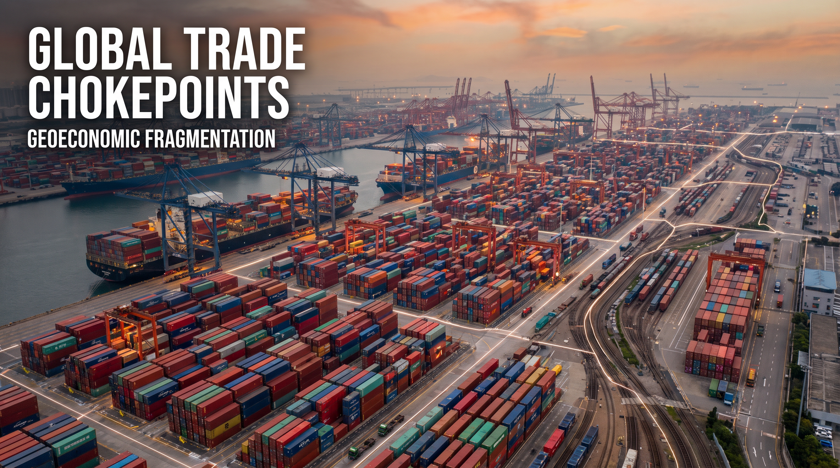 Banks must now map their exposure to physical supply chain chokepoints and regional trade fragmentation.
