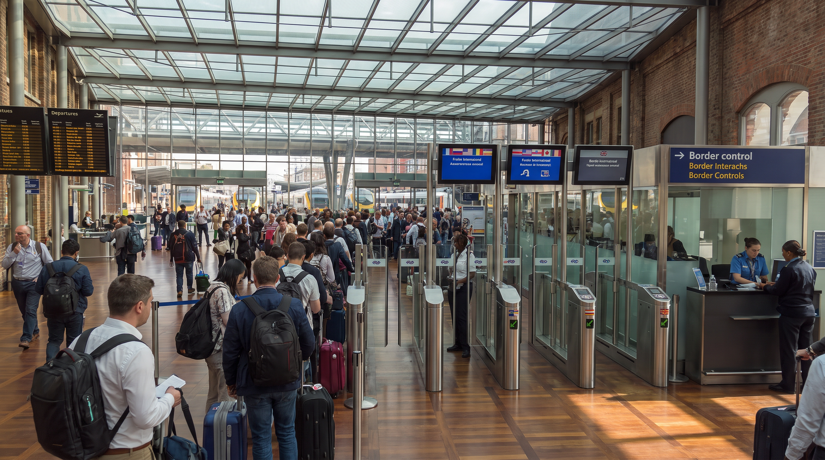 While the tunnel has spare capacity, post-Brexit border checks at terminals remain a significant bottleneck for passenger flow.