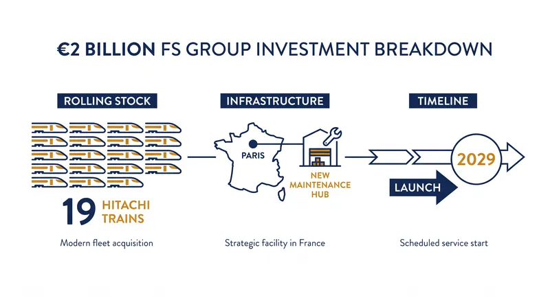 The €2 billion order covers both the construction of the fleet and long-term maintenance infrastructure.