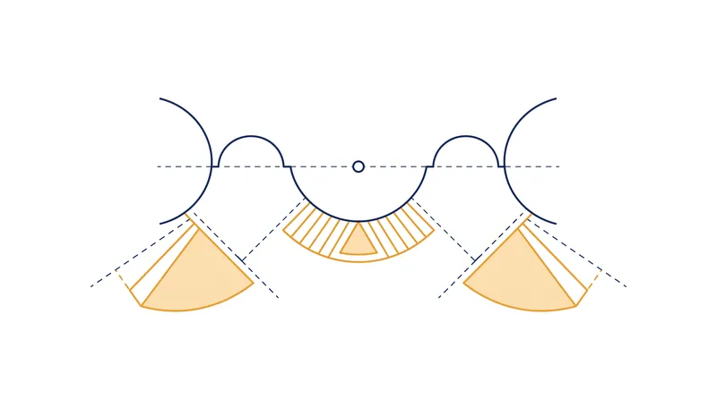 The modified median-line method favored by northern states shrinks the seabed share of countries with concave coastlines.