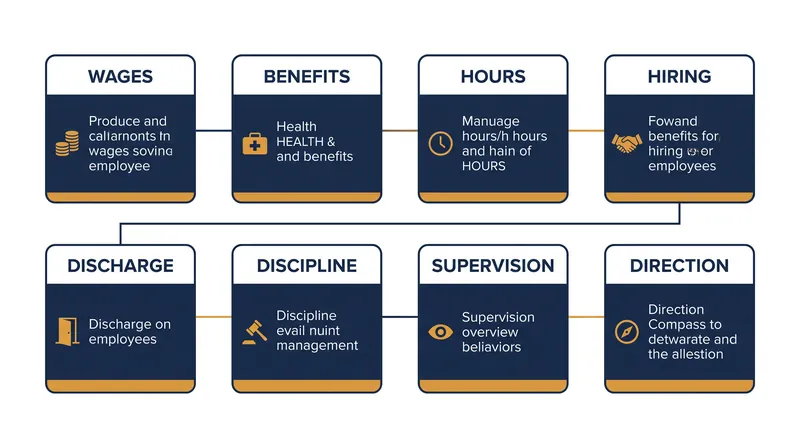 The NLRB strictly defines the eight essential terms that can trigger joint-employer status.