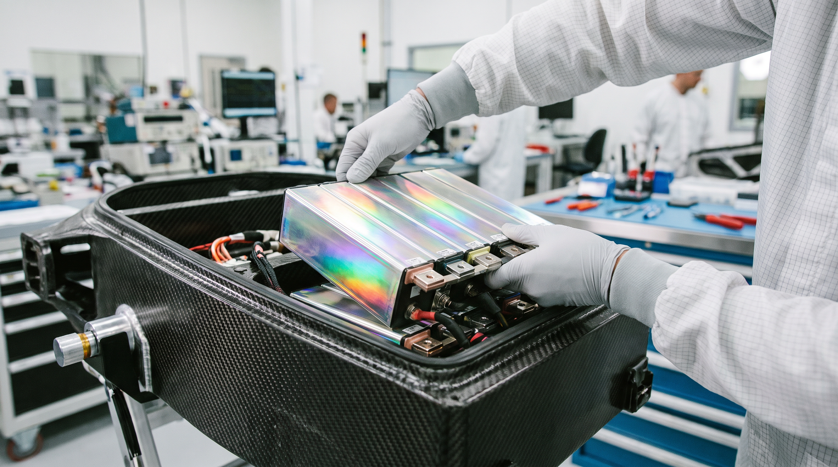 High-density prismatic cells require advanced thermal management systems to ensure absolute safety in the air.