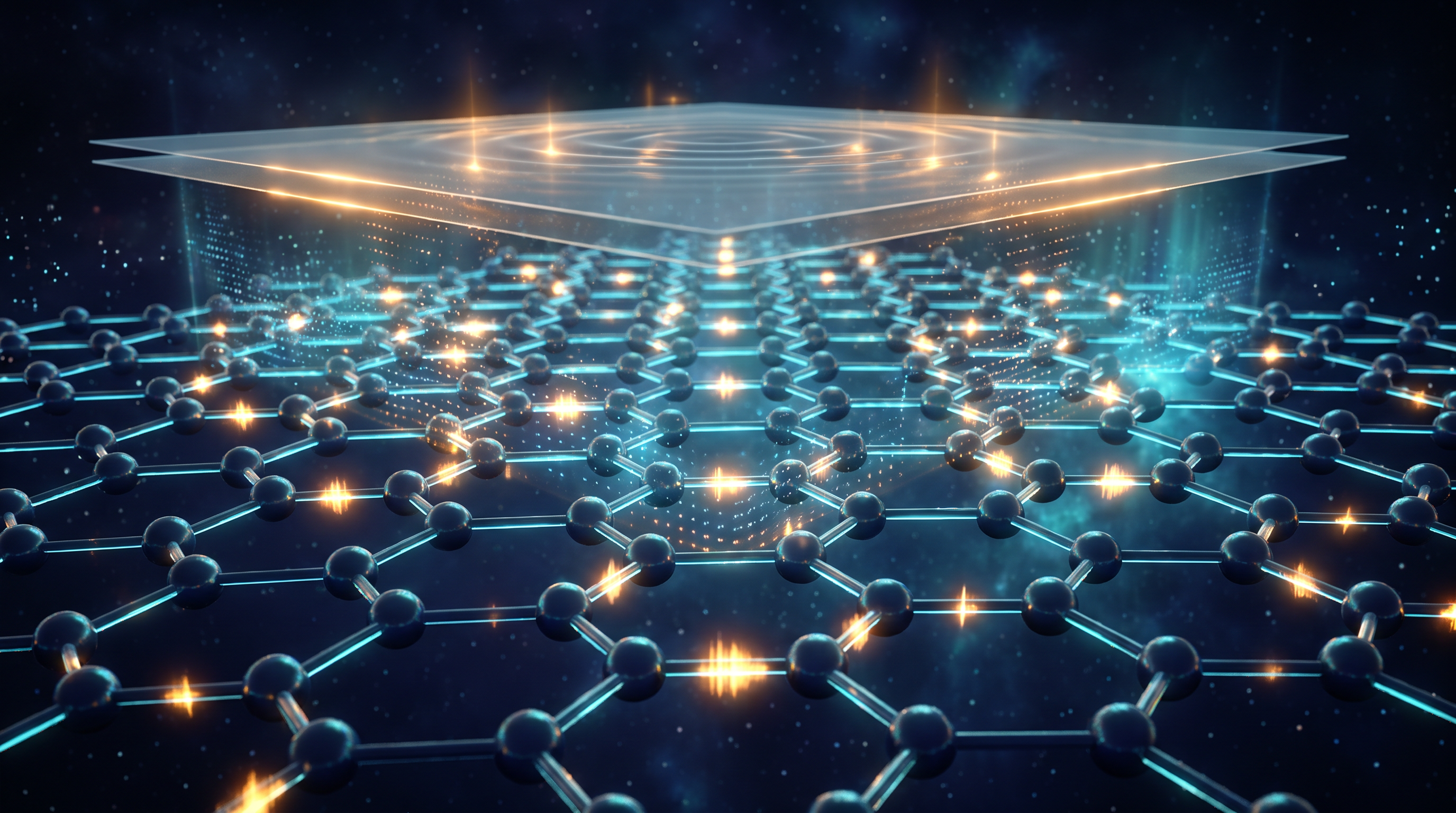 Molybdenum disulfide (MoS2) is a two-dimensional material that is only a single atom thick, making it highly sensitive to surface defects.