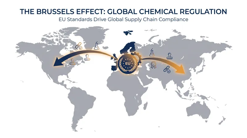 How the 'Brussels Effect' exports European regulatory standards to the rest of the world.