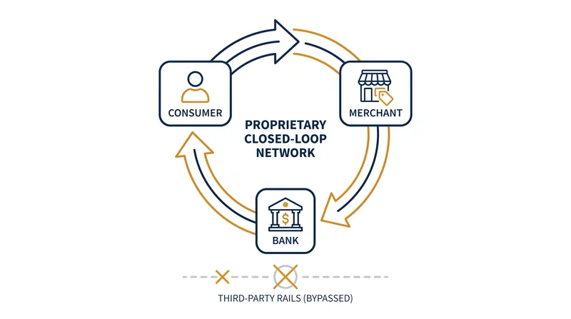 By owning the Discover network, Capital One captures the interchange fees previously paid to third-party routing networks.