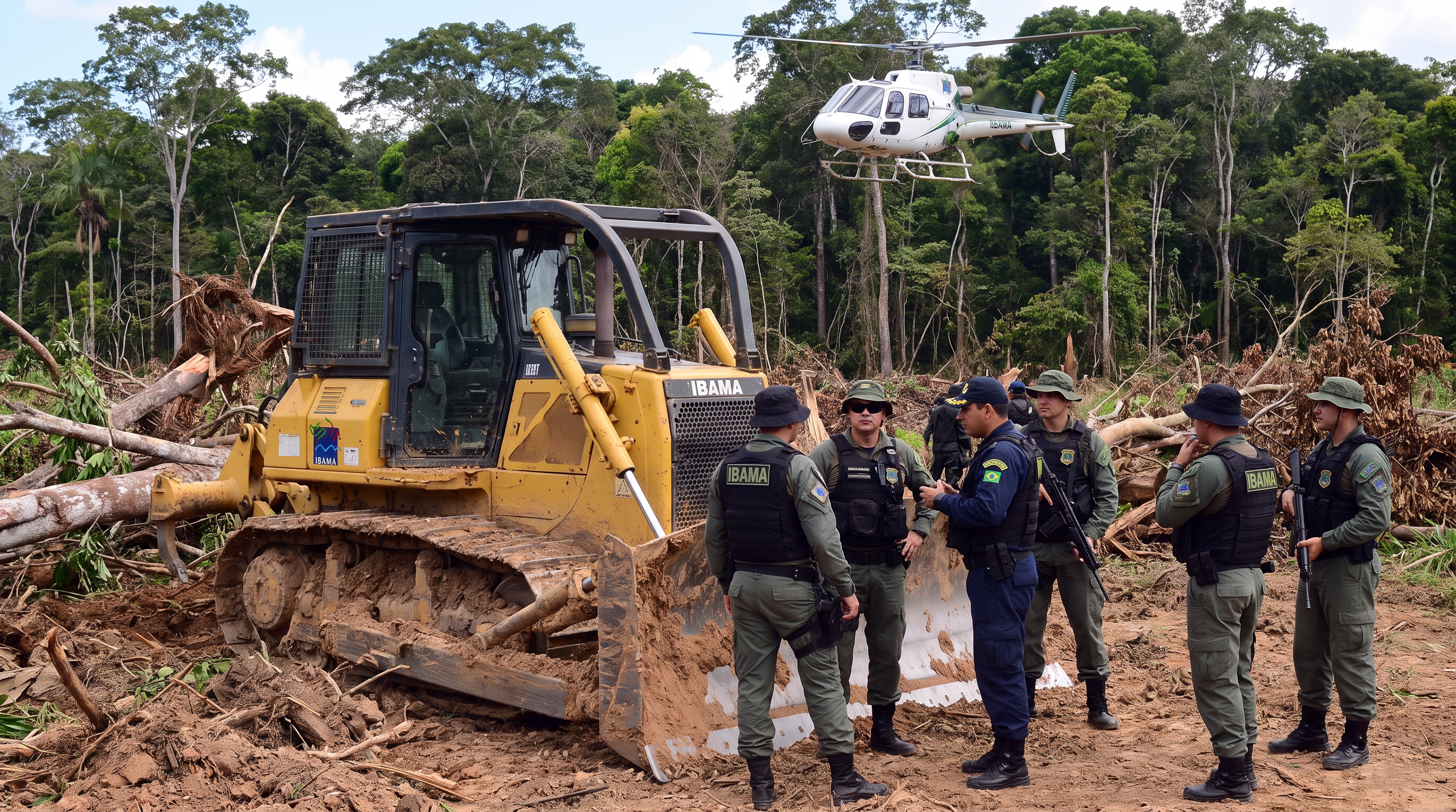 Rebuilt enforcement capacity has allowed federal agents to use satellite data to intercept illegal logging operations in near-real-time.
