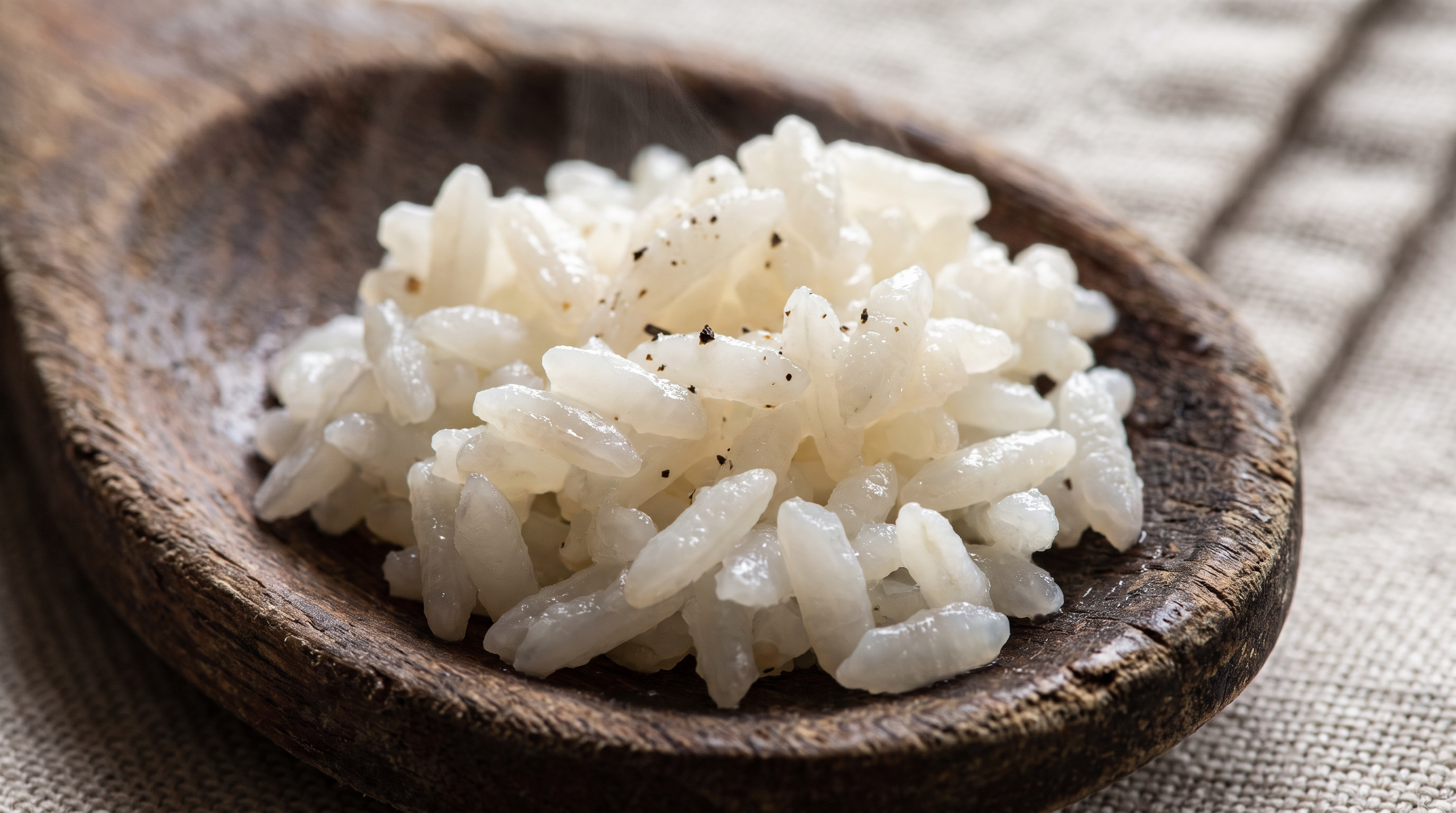Rice that has been cooked and cooled for 24 hours contains significantly more resistant starch than freshly steamed batches.