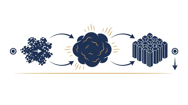 The process of retrogradation reorganizes starch polymers into a crystalline structure that resists human digestive enzymes.