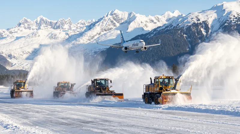 For regional facilities like Juneau International Airport, federal grants fund essential operational equipment like snowplows.
