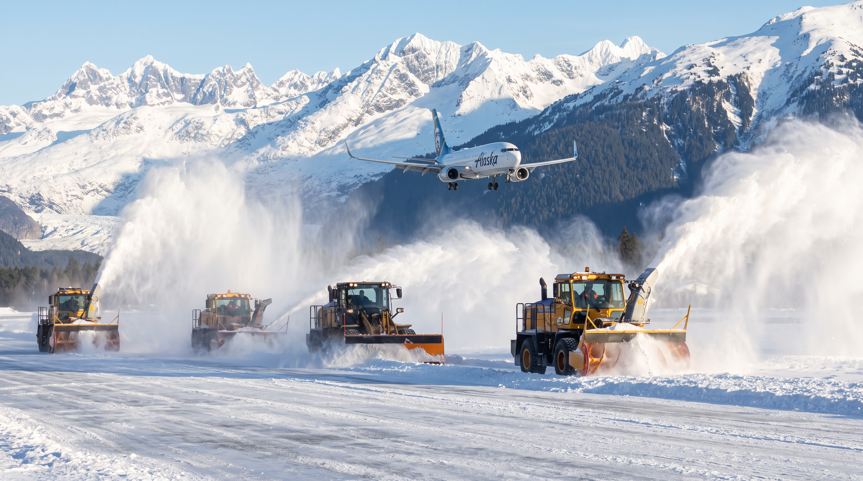 For regional facilities like Juneau International Airport, federal grants fund essential operational equipment like snowplows.
