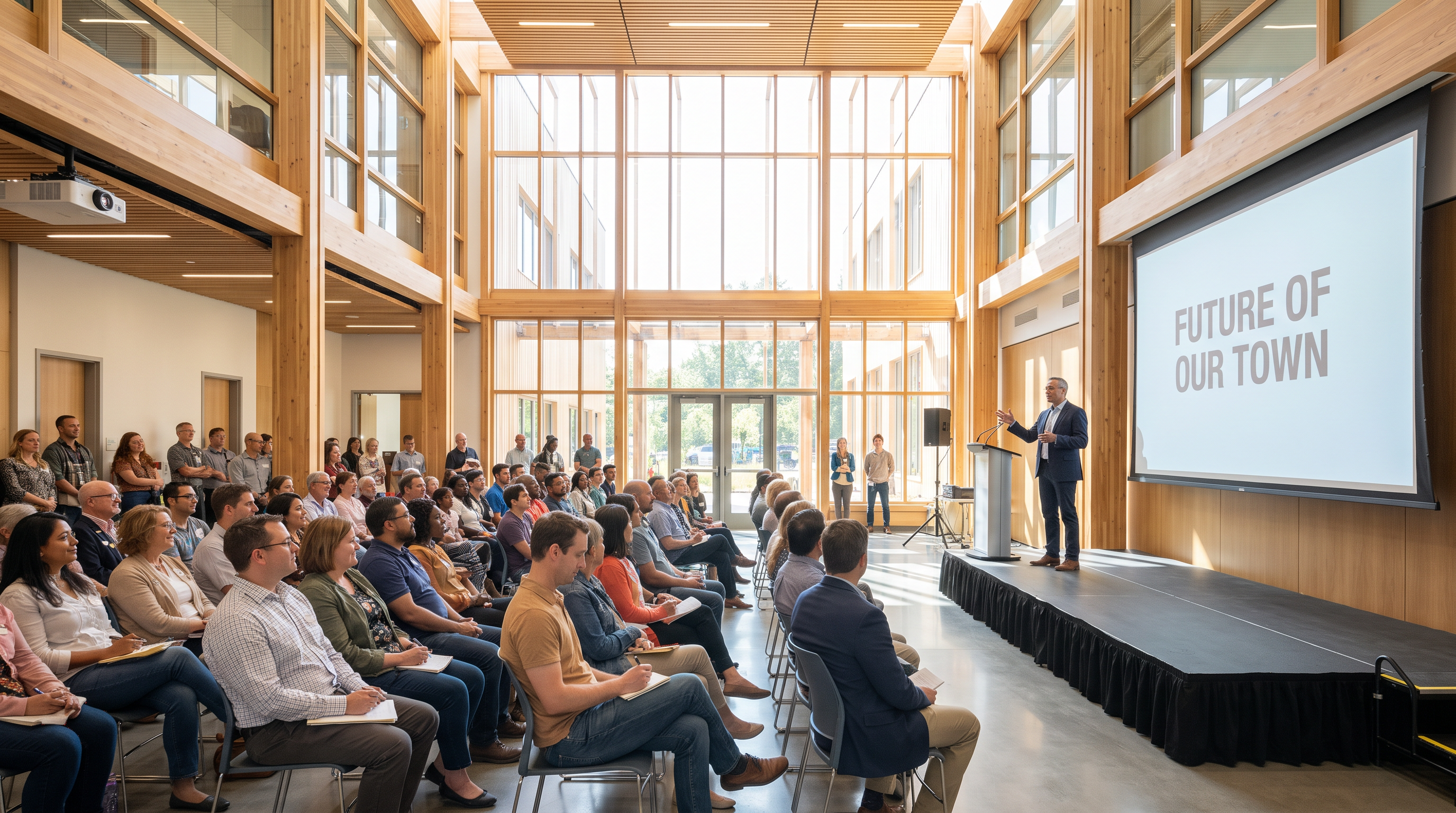 The city is hosting a series of public meetings to gather resident feedback on data center zoning.