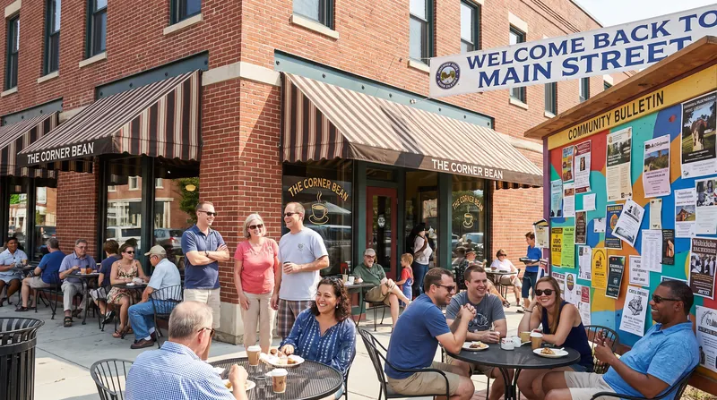 Shared civic spaces and 'Civic Hubs' provide the physical infrastructure necessary for cross-partisan collaboration.