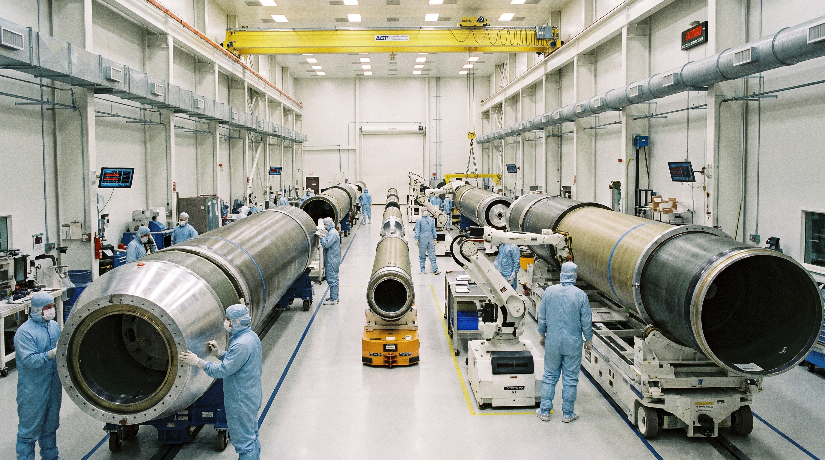 Complex components like solid rocket motors require years of lead time to scale up production.